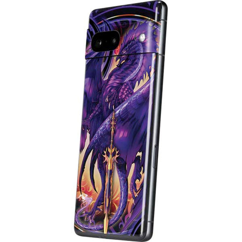 Dragonblade Netherblade Purple by Ruth Thompson Pixel Skins
